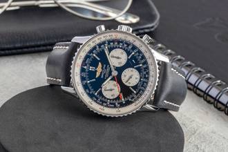 Thumbnail von Breitling Navitimer 01 Automat Edelstahl Chronograf Ref. AB0120 Klasik