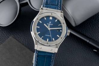 Thumbnail von Hublot Classic Fusion Mavi Titan Otomatik Erkek Saat 542.NX.7170.LR B&P