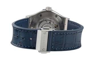 Thumbnail von Hublot Classic Fusion Blue Titanium Automatic Men's Watch 542.NX.7170.LR B&P