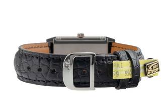 Thumbnail von Jaeger-LeCoultre Reverso Classique Handopwinding roestvrij staal Ref. Q2508410 252.8.86 B&P 2008