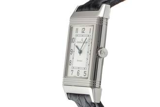 Thumbnail von Jaeger-LeCoultre Reverso Classique Handopwinding roestvrij staal Ref. Q2508410 252.8.86 B&P 2008