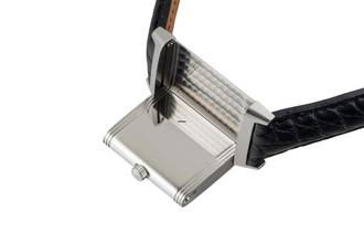 Thumbnail von Jaeger-LeCoultre Reverso Classique Handopwinding roestvrij staal Ref. Q2508410 252.8.86 B&P 2008