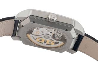 Thumbnail von Glashütte Original Senator Karrée Stahl Automatik Herrenuhr Ref. 39-45-04-04-04 B&P 2003