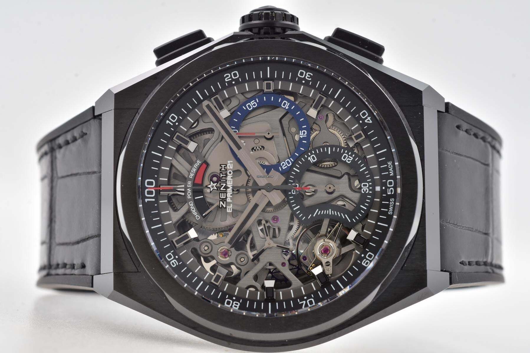 Zenith Defy El Primero 21 Chronograph Ceramic Black 49.9000.9004/78.R582