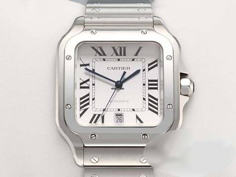 Cartier Santos Grosses Modell Edelstahl Wssa0018 2020 Automatik Stahl Steel