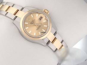 Thumbnail von Rolex Lady-Datejust 179163 Edelstahl Gelbgold 750 Automatik Stahl Gold Damen
