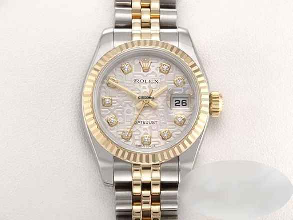  Rolex Lady-Datejust 179173 2011 Stahl Gelbgold 750 Diamanten Automatik Stainless Steel 18kt Yellow Gold Jubilé-band Chronometer Oyster 