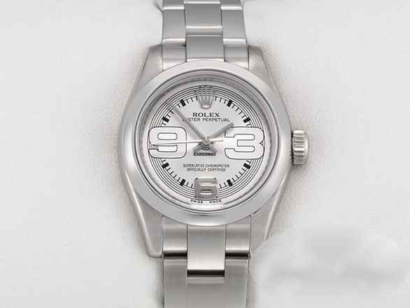  Rolex Oyster Perpetual 26 26mm 176200 2019 Edelstahl Automatik Stahl Stainless Steel Oyster-band Chronometer 