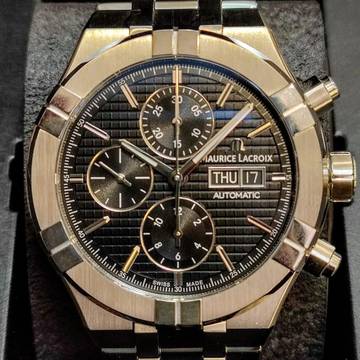 Maurice Lacroix AIKON Chronograf NOWY PEŁNY ZESTAW