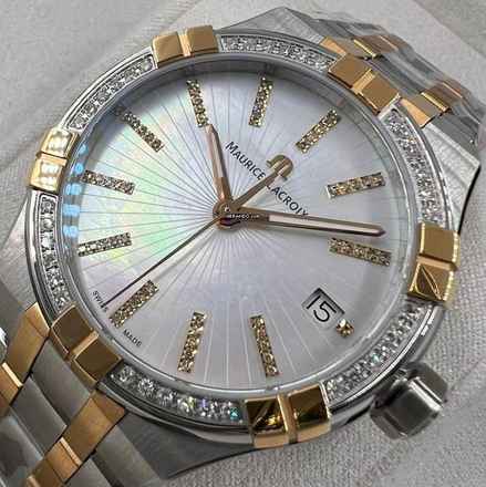 Maurice Lacroix AIKON QUARTZ TARİHİ 35MM YENİ TAM SET