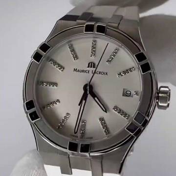 Maurice Lacroix AIKON QUARTZ DATE 35MM NEW FULL SET