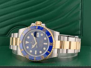 Thumbnail von Rolex Submariner Date 116613lb Like New 2015 - Full Set