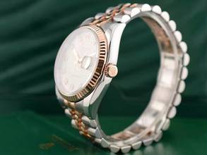 Thumbnail von Rolex Datejust 116231 Steel & Rose Gold With Jubilee Diamonds Dial - Full Set 36mm 2010