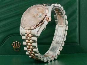 Thumbnail von Rolex Datejust Stainless Steel - Rose Gold Jubilee Diamond Dial