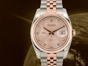 Thumbnail von Rolex Datejust 36 Stainless Steel - Rose Gold Jubilee Diamond Dial