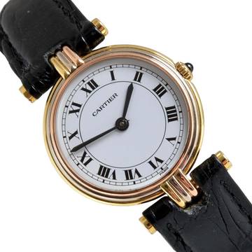 Cartier Trinity Vendome Trinity Louis Cartier Paris Ladies 25MM yellow gold 18KT quartz