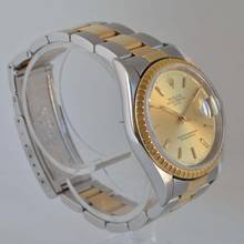 Thumbnail von Rolex Oyster Perpetual Date 15223 Champagne dial TOP Condition