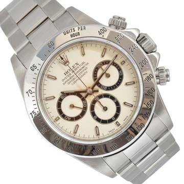  Rolex Daytona 16520 U98 Series of transition lemon cream dial 1999 Full Set 