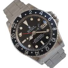 Thumbnail von Rolex GMT-Master 1675 Long E to tritium Black bezel 1968