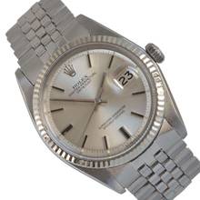 Thumbnail von Rolex Datejust 36 1601 Soleil silver dial 1973 Full Set