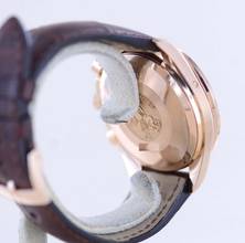 Thumbnail von Omega Speedmaster Day Date Automatic Day-Date Chronograph Black Dial 18K Gold Triple Date rar