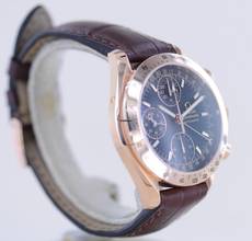 Thumbnail von Omega Speedmaster Day Date Automatic Day-Date Chronograph Black Dial 18K Gold Triple Date rar