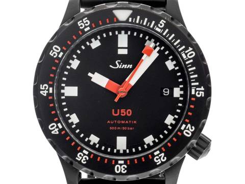 Sinn U50 Taucheruhr U50 S Ref.1050.020 2020 Full Set guter Zustand Vintage U50 S