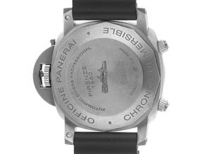 Thumbnail von Panerai Luminor Submersible 1950 3 Days Automatic Flyback Titan Ref.PAM00614 Full Set wie Neu Vintage Luminor Submersible Titan Flyback