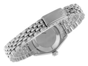 Thumbnail von Rolex Oyster Perpetual Lady Date Ref.6517 1969 Box&Beschreibung sehr gut Vintage Oyster Perpetual Date open 6/9 Stahl 18kt Weißgold