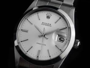 Thumbnail von Rolex Oysterdate Precision Ref.6694 1967 original Box sehr gut Vintage Oysterdate Precision open 6/9