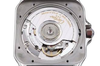 Thumbnail von Cartier Santos Galbée Stahl Automatik Herrenuhr Ref. W20098D6 Klassiker