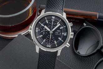 Thumbnail von IWC Aquatimer Chronograph Black Dial Stainless Steel Ref. IW376803 B&P 2018