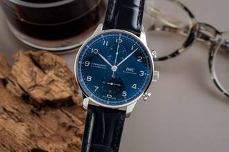 Thumbnail von IWC Portugieser Chronograph Stahl Automatik Herrenuhr Ref. IW371606