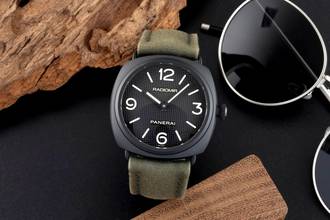 Thumbnail von Panerai Radiomir Black Seal Keramik Handaufzug Herrenuhr Ref. PAM00643 B&P