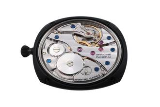 Thumbnail von Panerai Radiomir Black Seal Keramik Handaufzug Herrenuhr Ref. PAM00643 B&P