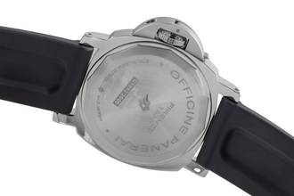 Thumbnail von Panerai Luminor Base Logo 44 Stahl Handaufzug Herrenuhr Ref. PAM00000 B&P 2015