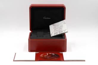 Thumbnail von Cartier Roadster Automatik Datum Edelstahl Herrenuhr Ref. W6206017 B&P 2011