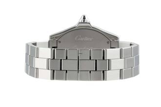 Thumbnail von Cartier Roadster Automatik Datum Edelstahl Herrenuhr Ref. W6206017 B&P 2011