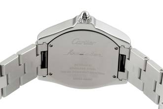 Thumbnail von Cartier Roadster Automatik Datum Edelstahl Herrenuhr Ref. W6206017 B&P 2011