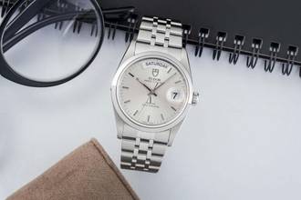 Thumbnail von Tudor Prince Date Day Silver Dial Edelstahl Automatik Ref. 76200