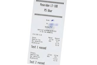 Thumbnail von IWC Duża pilotka z Schaffhausen Big Pilot Automatik 7 dni stalowy zegarek męski Ref IW500201 dokumenty