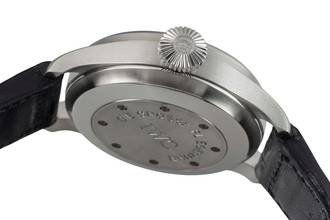 Thumbnail von IWC Duża pilotka z Schaffhausen Big Pilot Automatik 7 dni stalowy zegarek męski Ref IW500201 dokumenty