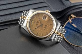 Thumbnail von Tudor Prince Date Day Oyster Prince Date Day Stahl / Gold Linen Dial Automatik Ref. 76213