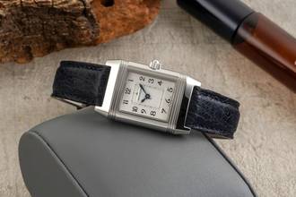 Thumbnail von Jaeger-LeCoultre Reverso Diamanten Handaufzug Ref. Q2668420 266.8.44 B&P 2012