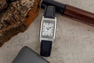 Thumbnail von Jaeger-LeCoultre Reverso Diamanten Handaufzug Ref. Q2668420 266.8.44 B&P 2012