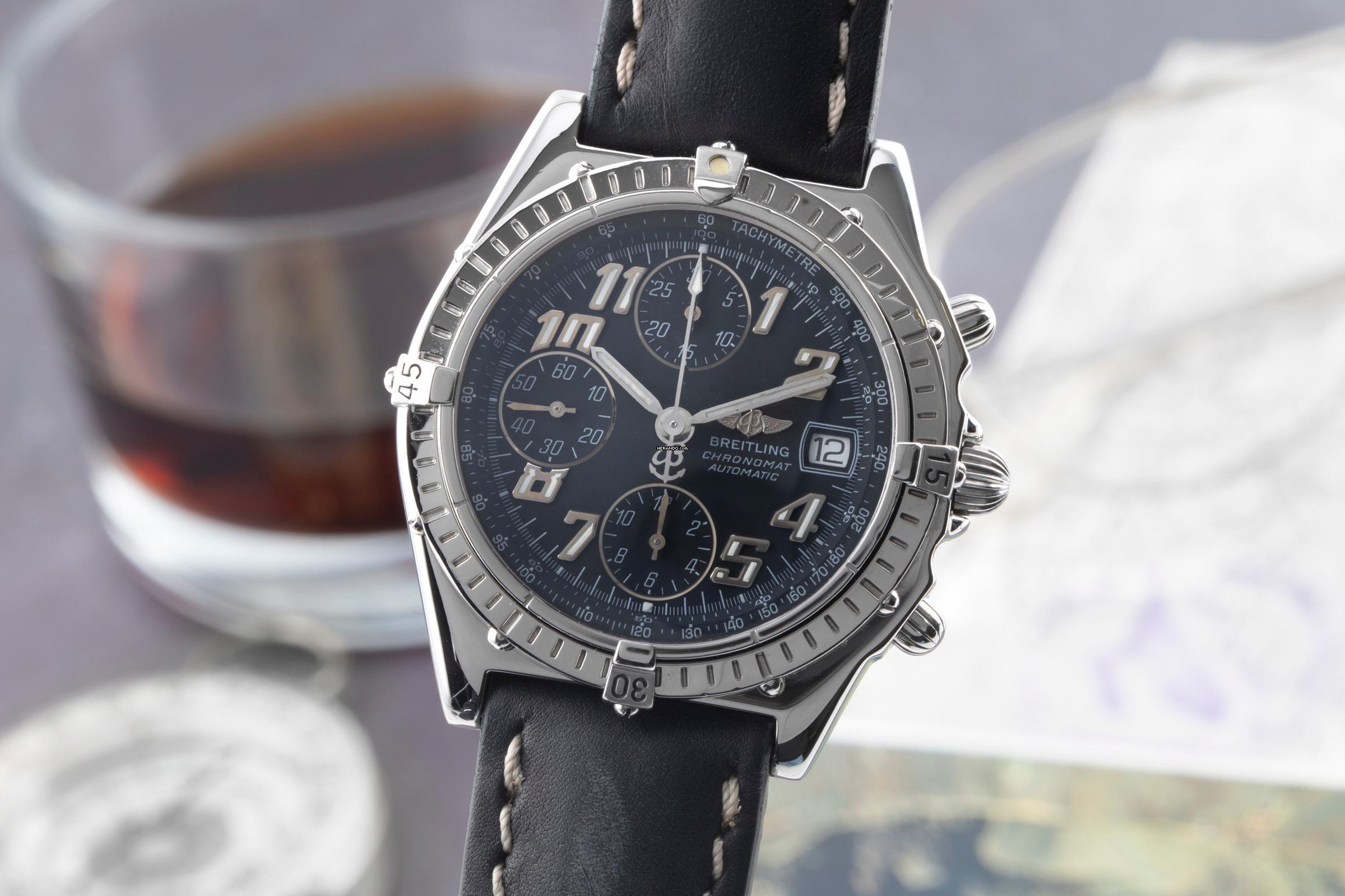 Breitling Chronomat Vitesse Chronograph Automatická ocelová pánská hodinky Ref. A13050.1