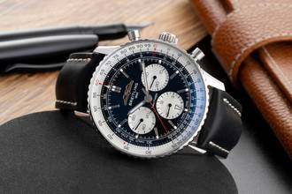 Thumbnail von Breitling Navitimer 1 B01 Chronograph 43 Steel Automatic AB0138211B1P1 NP 9500 €