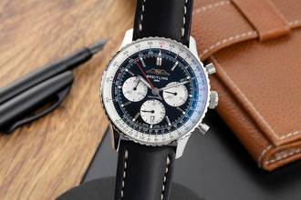 Thumbnail von Breitling Navitimer 1 B01 Chronograph 43 Stahl Automatik AB0138211B1P1 NP 9500 