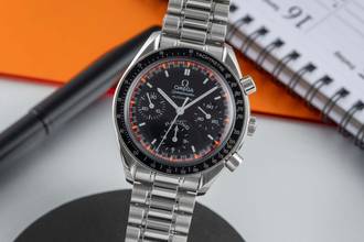 Thumbnail von Omega Speedmaster Reduced Racing Schumacher Chronograph Ref. 3518.50.00