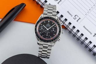 Thumbnail von Omega Speedmaster Reduced Racing Schumacher Chronograph Ref. 3518.50.00